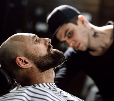 Barba pigmentada